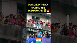 Hardik Thor Pandya 😂 Catch Ball and Save his Bodyguard 😄 #hardhikpandya #viratkohli #msdhoni #rohit