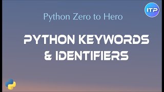 Python ๐๐๐ช๐จ๐ ๐ฃ๐๐ค & ๐๐๐๐๐ฅ๐๐๐๐๐ฃ๐ค | Python Beginners Tutorial | An IT Professional
