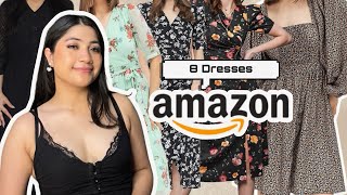 Amazon Dress Try-On Haul 2024| Trendy \u0026 Summer  Dresses | Renigraphy