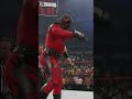 kane chokeslammed the undertaker through the ring 😱