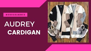 Monogrammed Audrey Cardigan