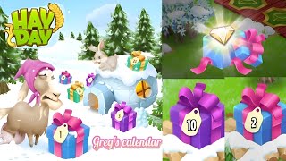 🎁 Hay Day: Greg's Holiday Calendar (2024) - Free Gifts