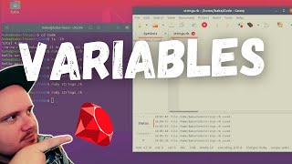 Ruby Course - Lesson 04, Variables