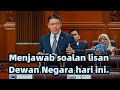 Menjawab soalan lisan Dewan Negara hari ini. - Nga Kor Ming