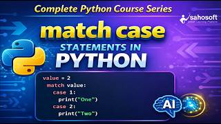 Match case Statements in Python 🔥 | Switch case in python | python AI based | python course
