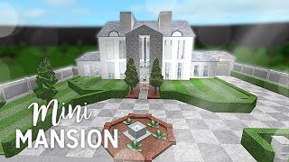 Roblox Bloxburg Modern Mini Mansion 50k - roblox mansion in bloxburg
