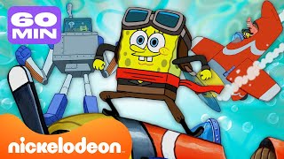 سبونج بوب | كل سيارة وحافلة وقطار وروبوت ومركبة في بيكيني بوتوم | Nickelodeon Arabia