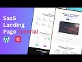 Build a SaaS Business Website With Wordpress & Elementor + Fastest Hosting