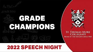 STMC - 2022 Speech Night Grad Champions