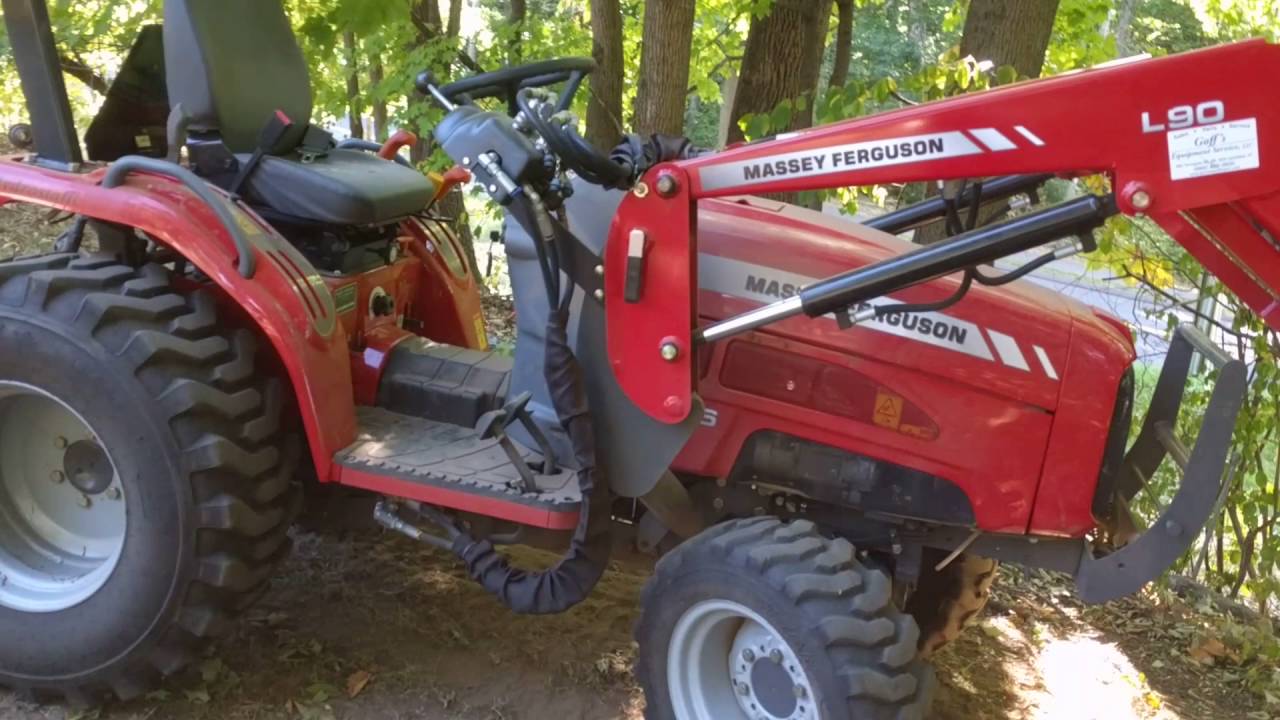 2013 Massey Ferguson 1526 Compact Tractor - YouTube