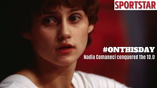 #OnThisDay: Romanian gymnast Nadia Comaneci conquered the 10.0