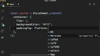 React Native | Fundamentals #22 - Platform specific code [By Mosh Hamedani]