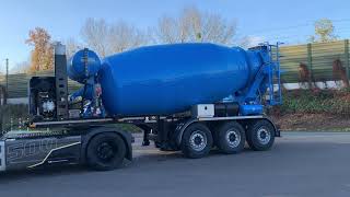 EuromixMTP Trailer Concret mixer EM 12 R Betonmischer Fahrmischer transportbeton readymix malaxor