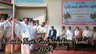 Nupi Lal Ningshing Numit 2024 Jaribond Kala Academy da Pangthokhre🙏 #nupilal #manipur #jaribond