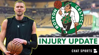 🚨 Celtics Injury News on Kristaps Poringis + Will Celtics Play Mavericks Or T-Wolves In NBA Finals?