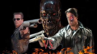 The Terminator (1984) Vs Terminator 2 (1991) (Short)
