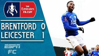 Brentford 0-1 Leicester City: Kelechi Iheanacho fires Foxes into 5th Round | FA Cup Highlights