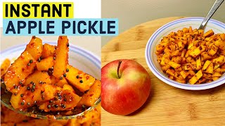 Instant Apple Pickle South Indian Style