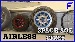 Incredible Airless, Super Elastic SMART Tire - A NASA licensed Technology