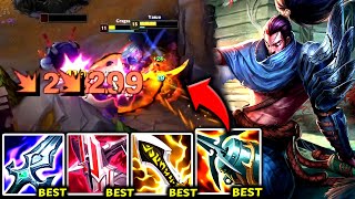 YASUO TOP SLICES ALL S+ TIER TOPLANERS TO PIECES! (1V5 BEAST) - 2025 Yasuo TOP Gameplay Guide