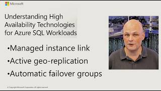 Understanding High Availability Technologies for Azure SQL Workloads