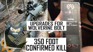 UPGRADE GUIDE FOR WOLVERINE BOLT | 350 FOOT CONFIRMED HIT | LONGEST AIRSOFT KILL