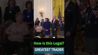 How is insider trading Legal Nancy Pelosi gets a trader award? #parody #politics #trading #investing