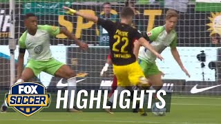 VfL Wolfsburg vs. Borussia Dortmund | 2017-18 Bundesliga Highlights