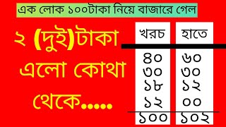 ২ (দুই) টাকা এলো কোথা থেকে | ২(দুই) টাকার হিসাব |  Sapon Sir |