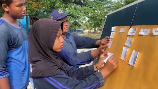 pembelajaran bola basket SMPN 1 Muara Wahau kelas 9 oleh Nani Ningrum, S.Pd