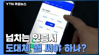 넘치는 인증서, 도대체 뭘 써야 하나? / YTN