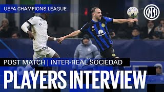DARMIAN, FRATTESI AND MORE | INTER 0-0 REAL SOCIEDAD | PLAYERS INTERVIEW 🎙️⚫🔵