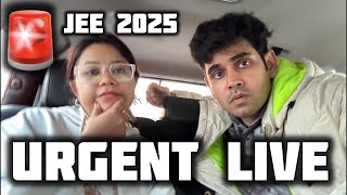 Urgent Live - JEE Main 2025 #jeemain2025 #jee1