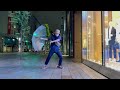 【umbrella looks alive 】over 2600000 views incredible dance by kazuho monster