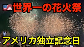 年に一度のニューヨークの世界一の花火祭り行ったら予想を余裕で超えられた#アメリカ #ニューヨーク #花火