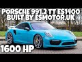 1600 bhp porsche 991.2 es1400 built by esmotor.uk @dragy acceleration from 60 150 mph u0026 100 250 km h