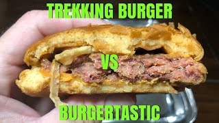 Cheeseburgers In Cans! A Comparative Taste Test: Trekking Burger vs Burgertastic
