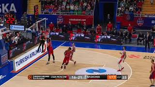 7DAYS Magic Moment Andrey Vorontsevich Dunk, CSKA Moscow