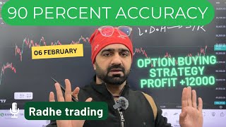 Best strategy for option trading || Profit Book on February 06