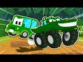 Vroom Vroom Jungle Race | Animal Car Song | Nursery Rhymes & Kids Songs