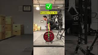 The ULTIMATE Deadlift Tutorial #SHORTS