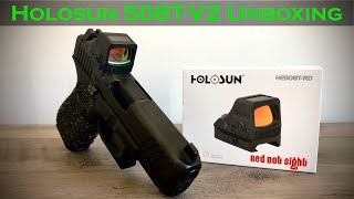 Holosun 508T-V2: Unboxing and First Impressions vs. Trijicon RMR