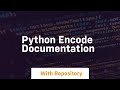 python encode documentation