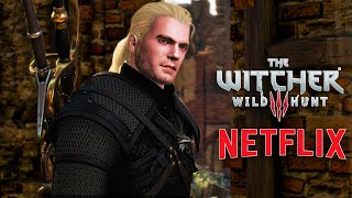 The Witcher 3 - Henry Cavill | Updated Face Mod | The Witcher 3 Mod (Netflix's T