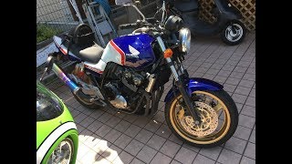 MORIWAKIサウンドを聞け　HONDA CB400 SUPER FOUR  HYPER VTEC SPECⅡ　NC39　ホンダ・CB400スーパーフォアスペック2　滋賀県