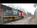 cn 5630 east with a fouled k3l horn on 1 24 2013