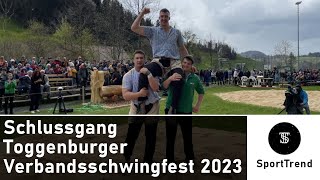 Damian Ott vs Werner Schlegel | Schlussgang Toggenburger Verbandsschwingfest 2023