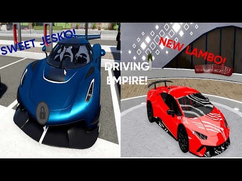 New Lambo And Car Show Driving Empire Youtube