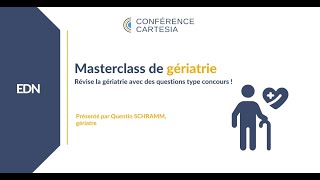 Masterclass de gériatrie