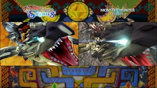 【MHST1＆2】オトモン絆技比較集 (DLC4体分)